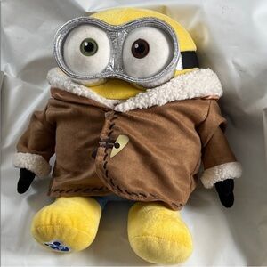 Build-A-Bear Yellow Minion with Brown Coat